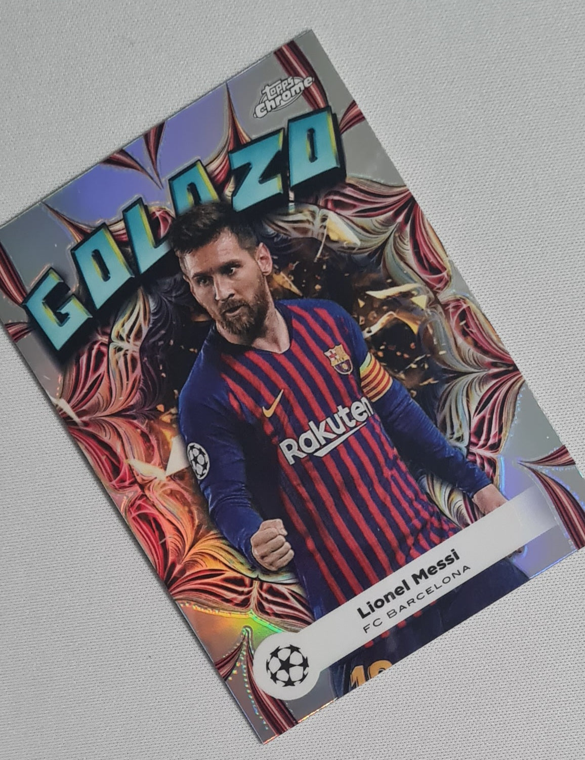 Lionel Messi - 2024 Topps Chrome Golazo FC Barcelona (CL) #GL-5