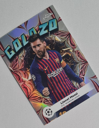 Lionel Messi - 2024 Topps Chrome Golazo FC Barcelona (CL) #GL-5