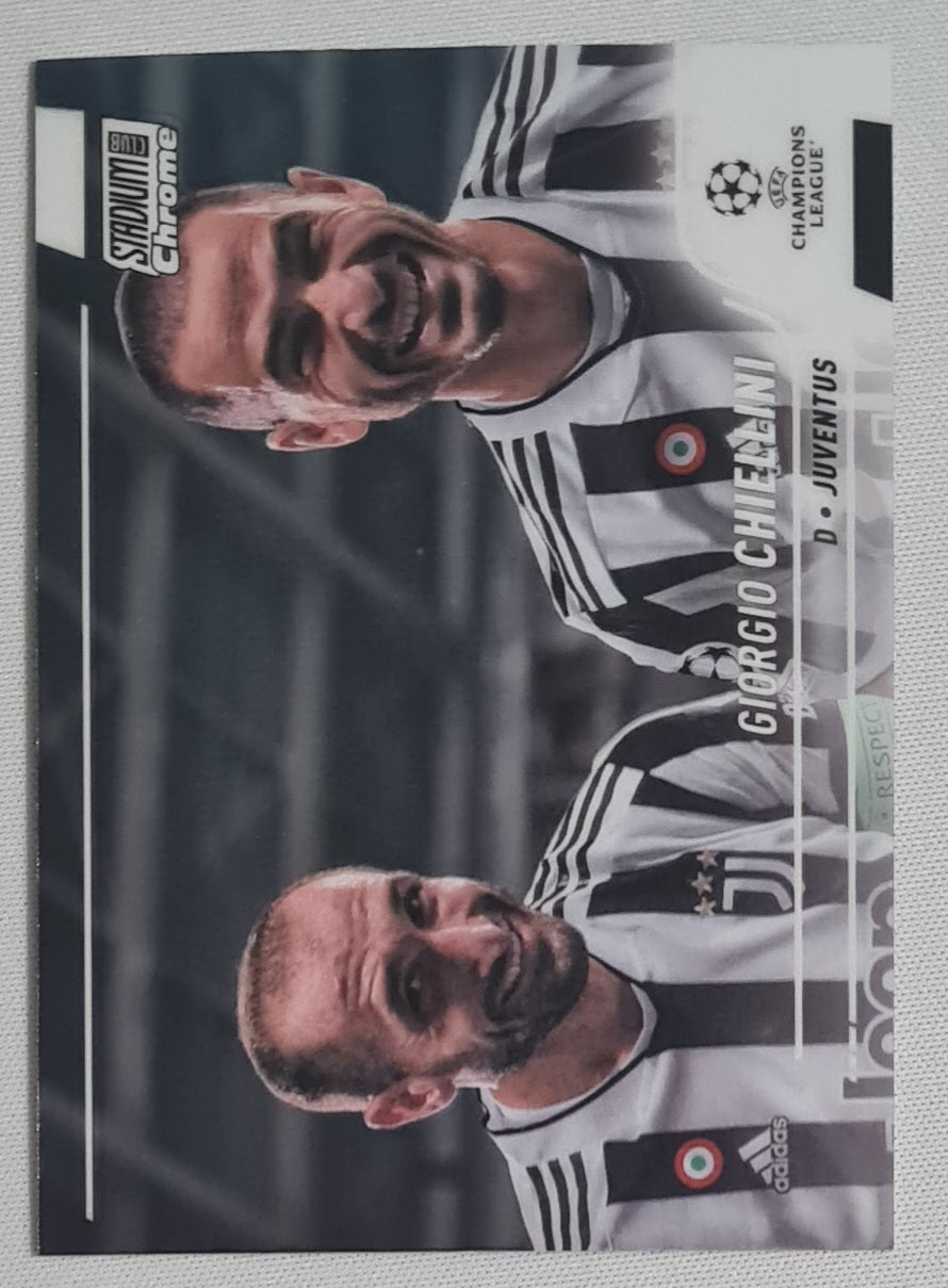 Giorgio Chiellini - 2022 Topps Stadium Chrome (CL) Juventus #3