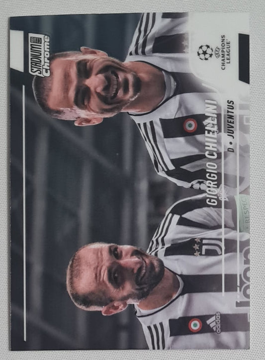 Giorgio Chiellini - 2022 Topps Stadium Chrome (CL) Juventus #3