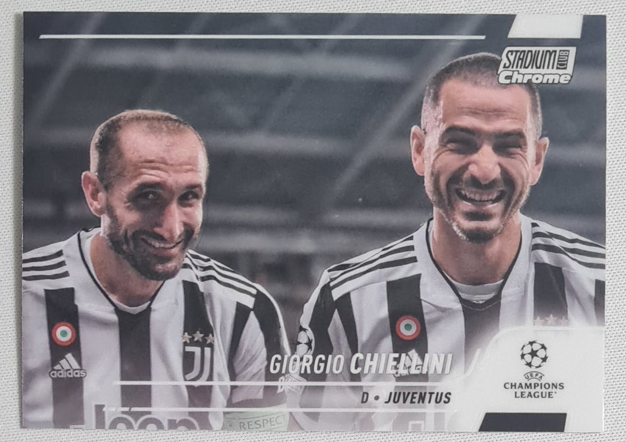 Giorgio Chiellini - 2022 Topps Stadium Chrome (CL) Juventus #3