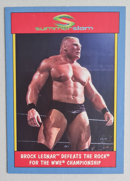 Brock Lesnar - 2017 Topps WWE SummerSlam Matches #28