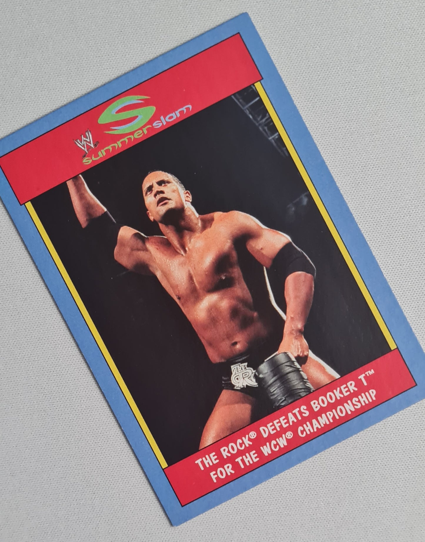 The Rock - 2017 Topps WWE Bizarre SummerSlam Matches #26