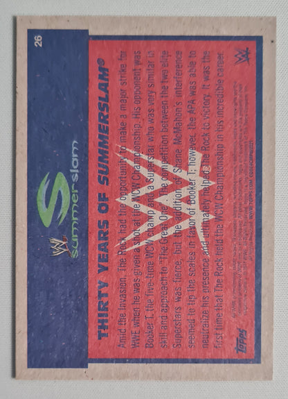 The Rock - 2017 Topps WWE Bizarre SummerSlam Matches #26