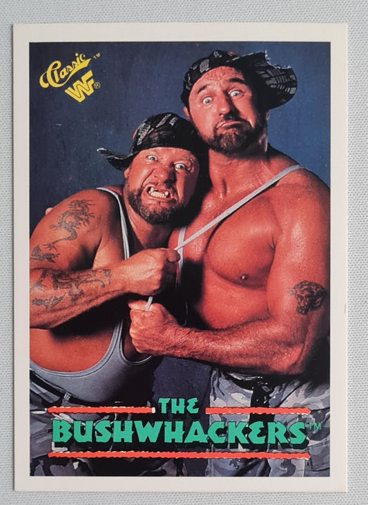 The Bushwhackers -1990 Titansport  WWF Classic "Butch & Luke" #148