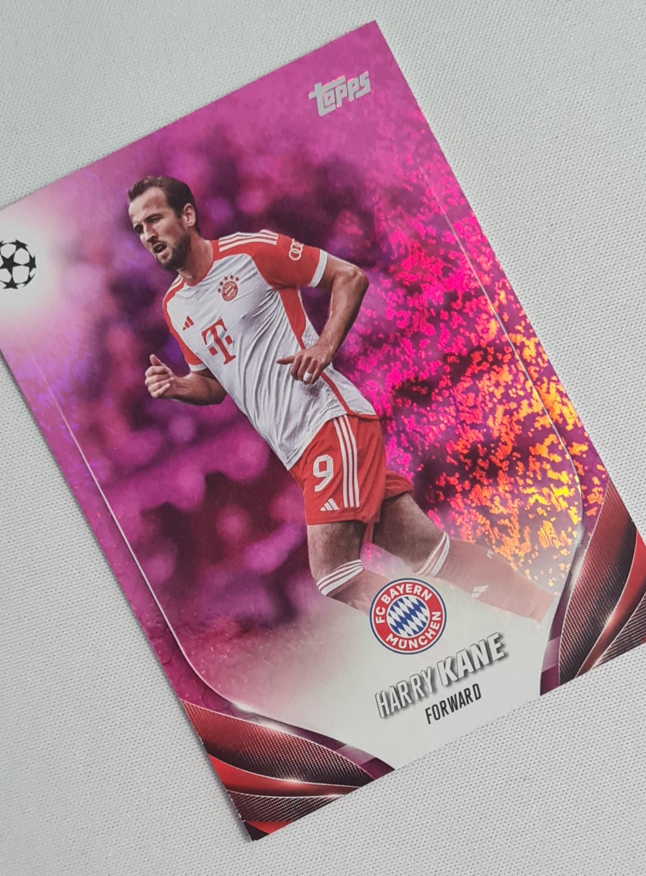 Harry Kane - 2024 Topps Champions League FC Bayern Munchen #50 Pink