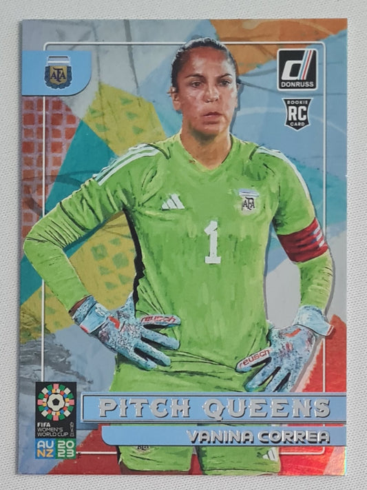 Vanina Correr - 2023 Panini Donruss - Pitch Queen - FIFA Women's Worls Cup 2023 (RC) #1