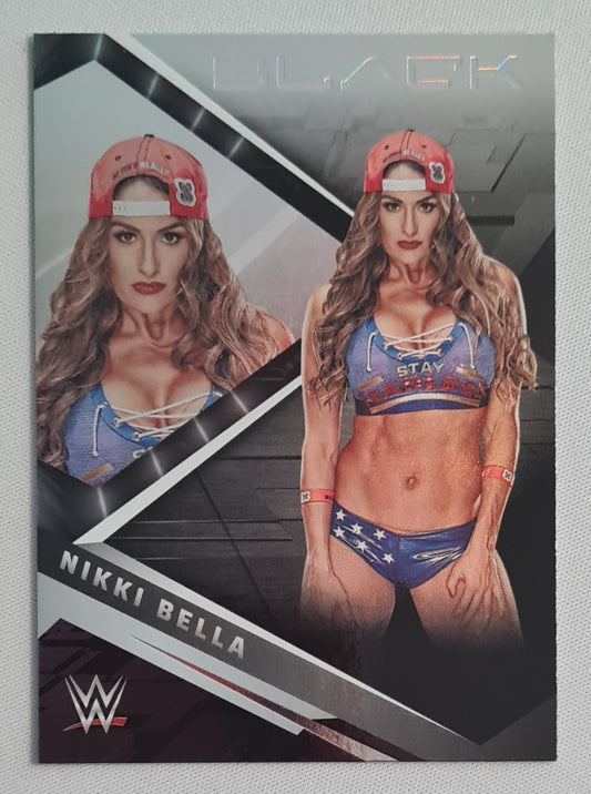 Nikki Bella - 2022 Panini Chronicles Black WWE Legends Wrestling/Divas #203 Holo