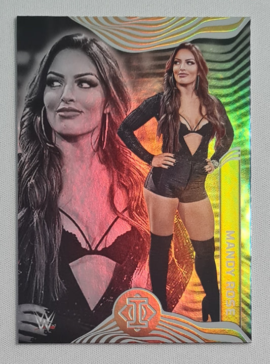 Mandy Rose - 2022 Panini Chronicles Illusions WWE NXT 2.0 Wrestling/Divas #271 Holo
