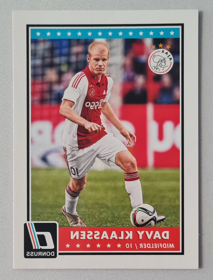 Davy Klaassen - 2015 Panini Donruss Soccer Ajax AFC #100