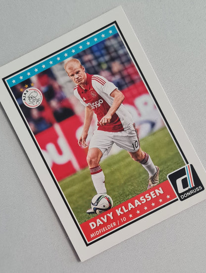 Davy Klaassen - 2015 Panini Donruss Soccer Ajax AFC #100