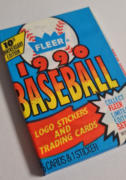 Baseball Cards (Single Pack) - 1990 Baseball Fleer
