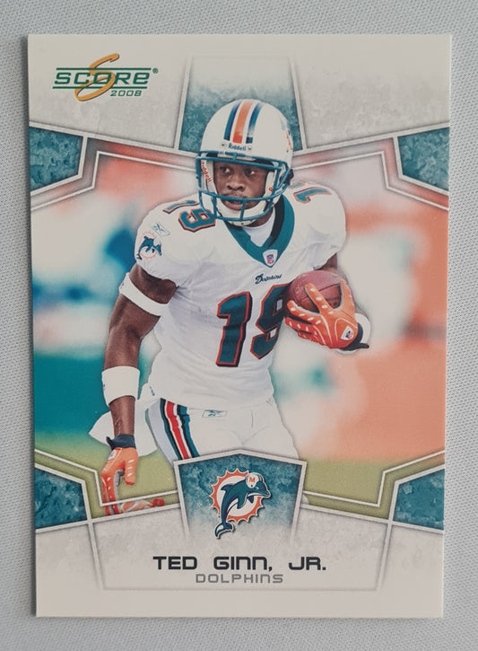 Ted Ginn Jr. - 2008 Donruss Score S NFL Dolphins #163