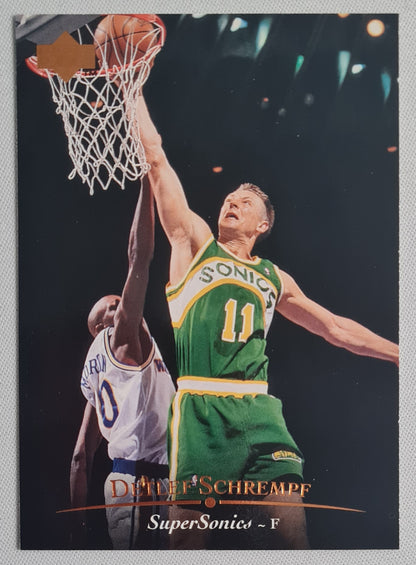 Detlef Schrempf - 1995 Upper Deck NBA Basketball Super Sonics #66