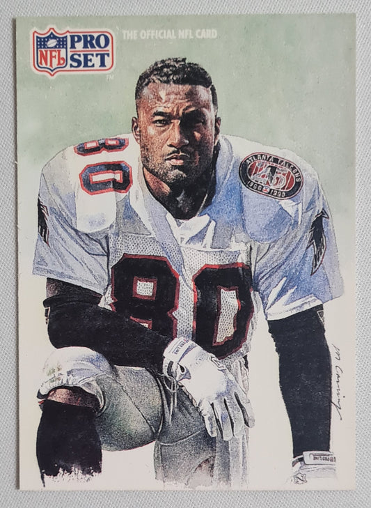 Andre Rison - 1991 National Football League Pro Set NFL Atlanta Falcons #380