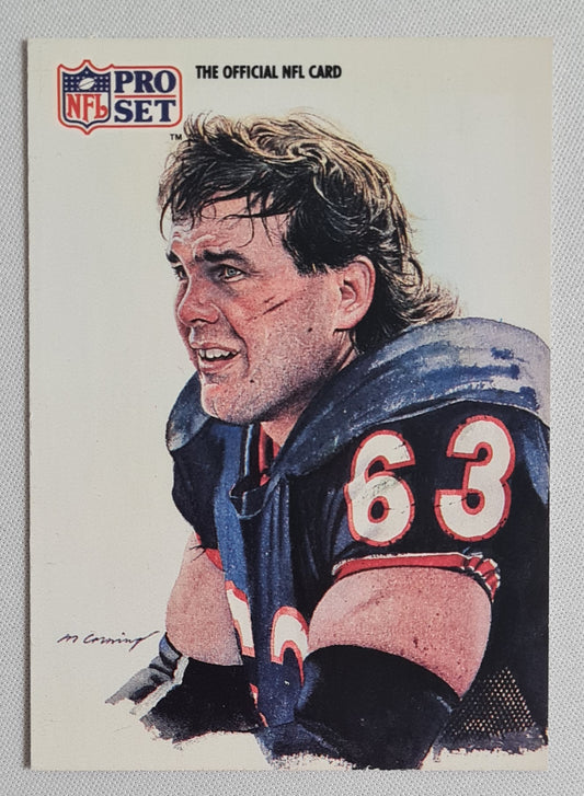 Jay Hilgenberg - 1991 National Football League Pro Set NFL Chicago Bears #385