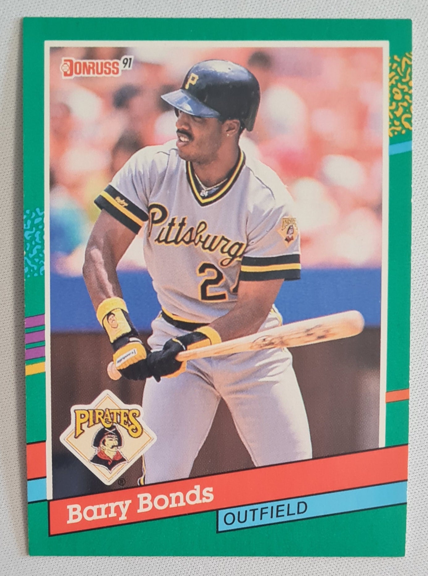 Barry Bonds - 1990 Donruss Leaf MLB Baseball Pittsburgh Pirates #495