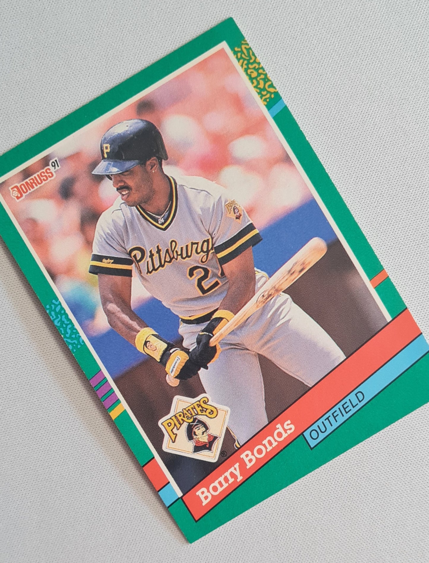 Barry Bonds - 1990 Donruss Leaf MLB Baseball Pittsburgh Pirates #495