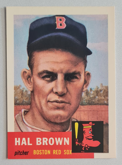 Hal Brown - 1991 Topps MLB Baseball Boston Red Sox #184