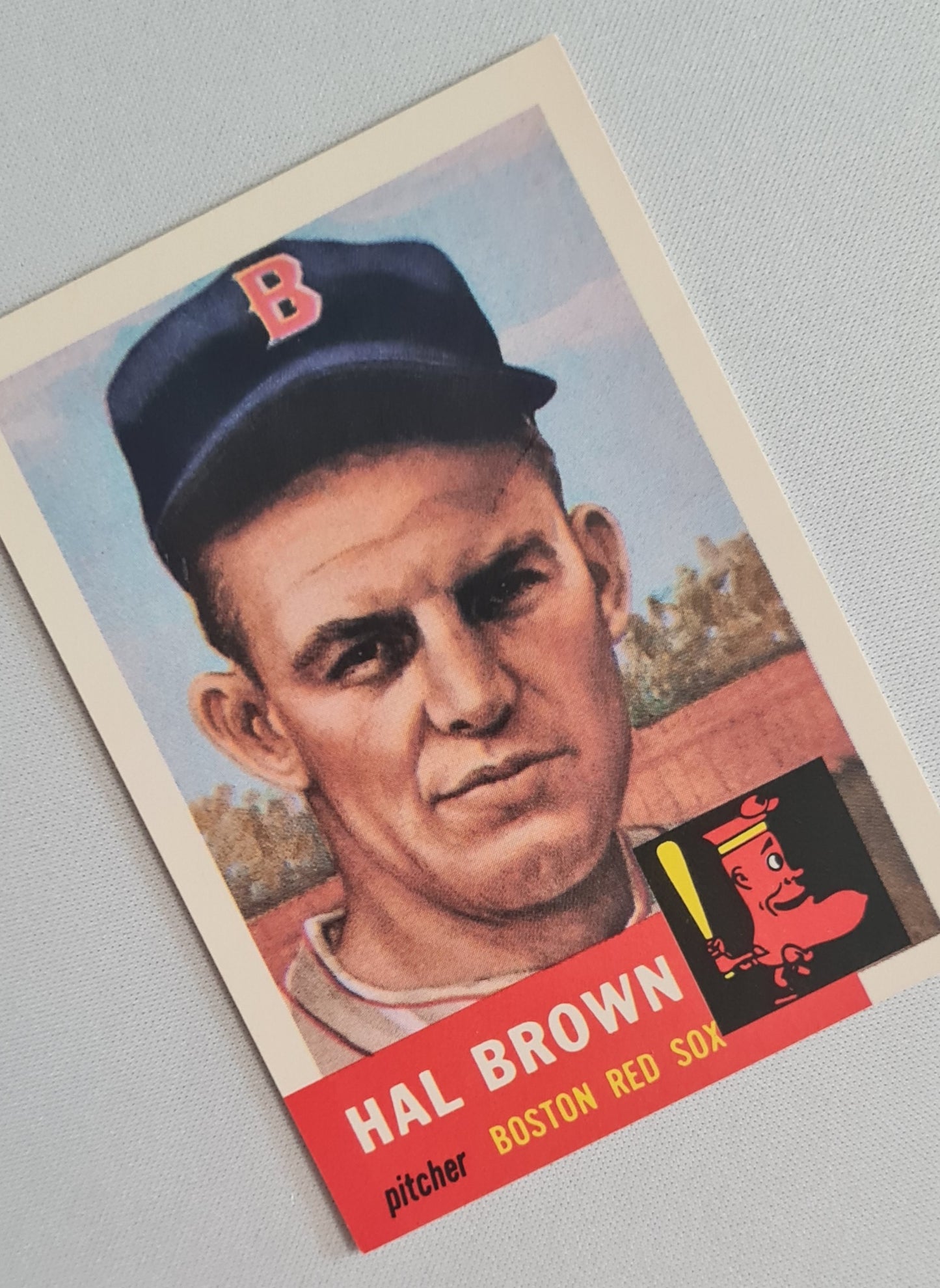 Hal Brown - 1991 Topps MLB Baseball Boston Red Sox #184