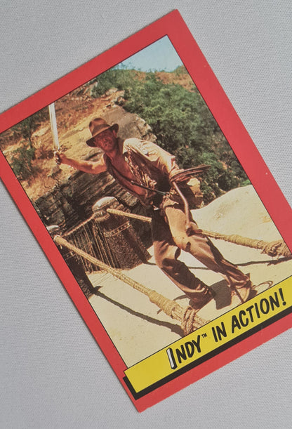 Indiana Jones and the Temple of Doom - 1984 Topps Indy In Action #79