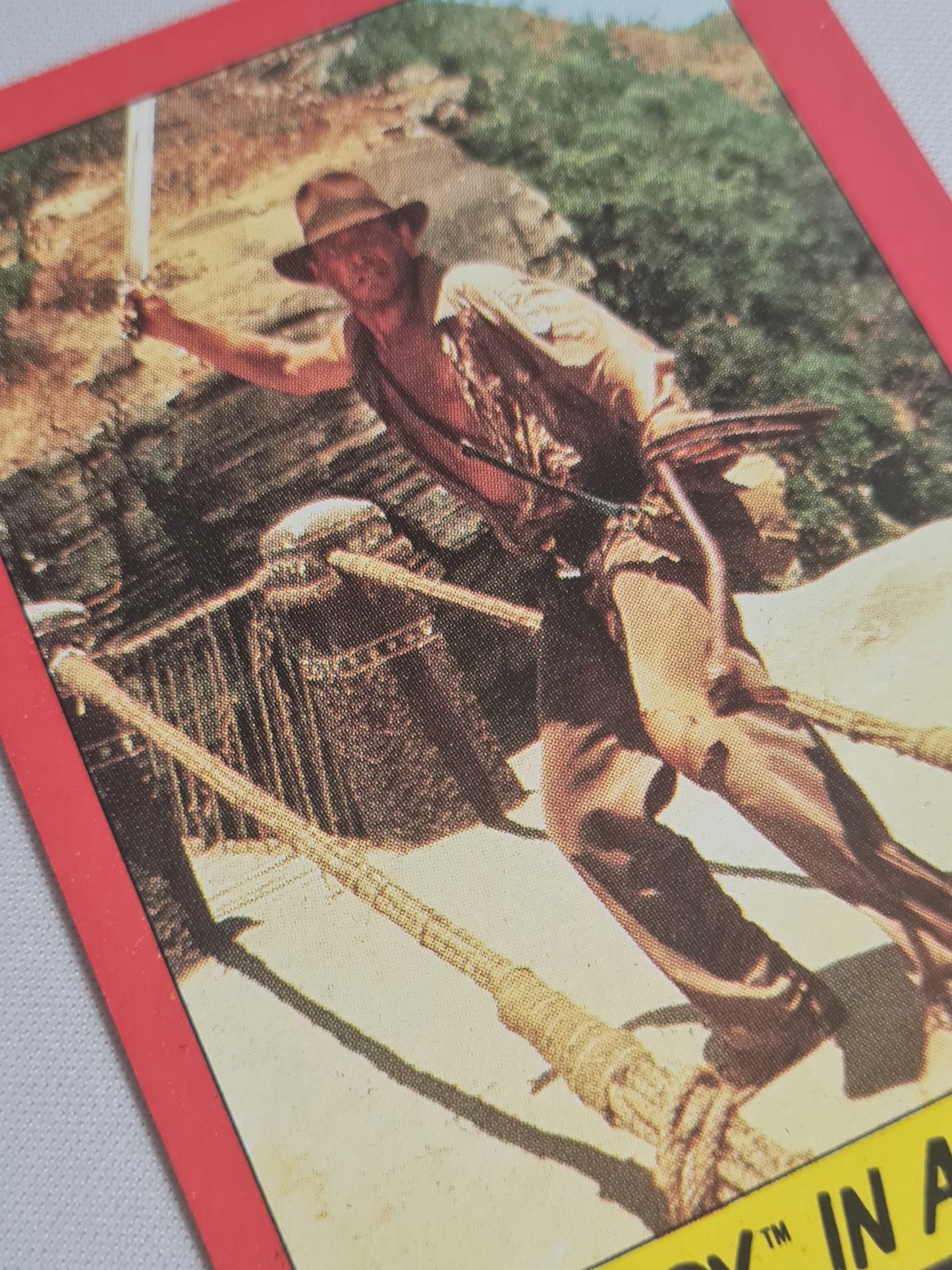 Indiana Jones and the Temple of Doom - 1984 Topps Indy In Action #79