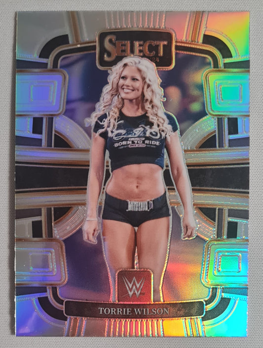Torrie Wilson - 2024 Panini Select WWE Concourse Silver Prizm #75