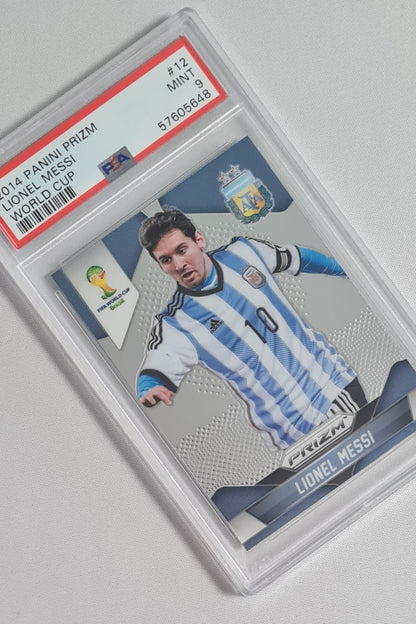 Lionel Messi - 2014 Panini Prizm World Cup PSA 9 #12 Argentina