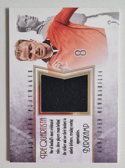 Dennis Bergkamp - 2024 Futera Unique Trequartista Patch /20 #TQ03 Netherlands