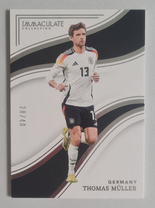 Thomas Muller - 2023/24 Panini Immaculate Collection Soccer National Team Germany #22 /40