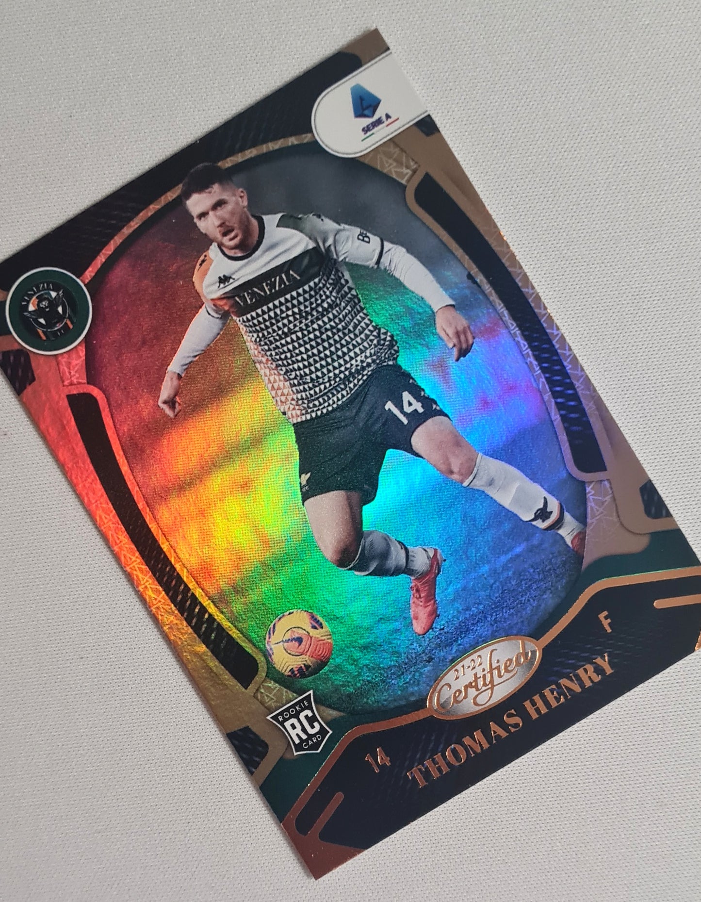 Thomas Henry - 2021/22 Panini Chronicles Certified Serie A Soccer Venezia #170