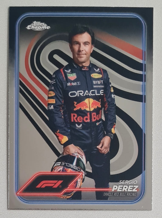 Sergio Perez - 2024 Topps Chrome Formula 1 Oracle Red Bull Racing  #2