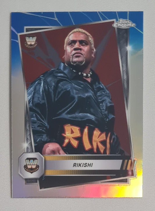 Rikishi - 2025 Topps Chrome WWE Wrestling #11 Refractor