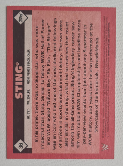 Sting - 2016 Topps WWE Wrestling #36