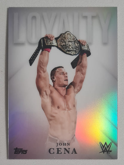 John Cena - 2025 Topps WWE Wrestling Celebrating #CJC-14 Refractor