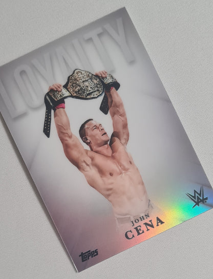 John Cena - 2025 Topps WWE Wrestling Celebrating #CJC-14 Refractor