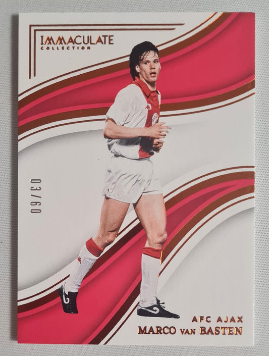 Marco van Basten - 2023/24 Panini Immaculate Collection Soccer AFC Ajax #263 /60