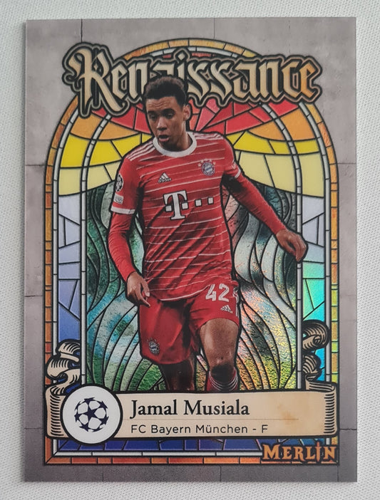 Jamal Musiala - 2023 Topps UEFA Champions League Renaissance FC Bayern Munchen #R-6