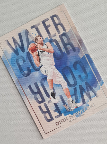 Dirk Nowitzki - 2024/25 Panini Court Kings Basketball NBA Mavericks Water Color #24
