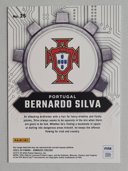 Bernardo Silva - 2023/24 Panini Donruss Soccer Craftsmen National Team Portugal #25