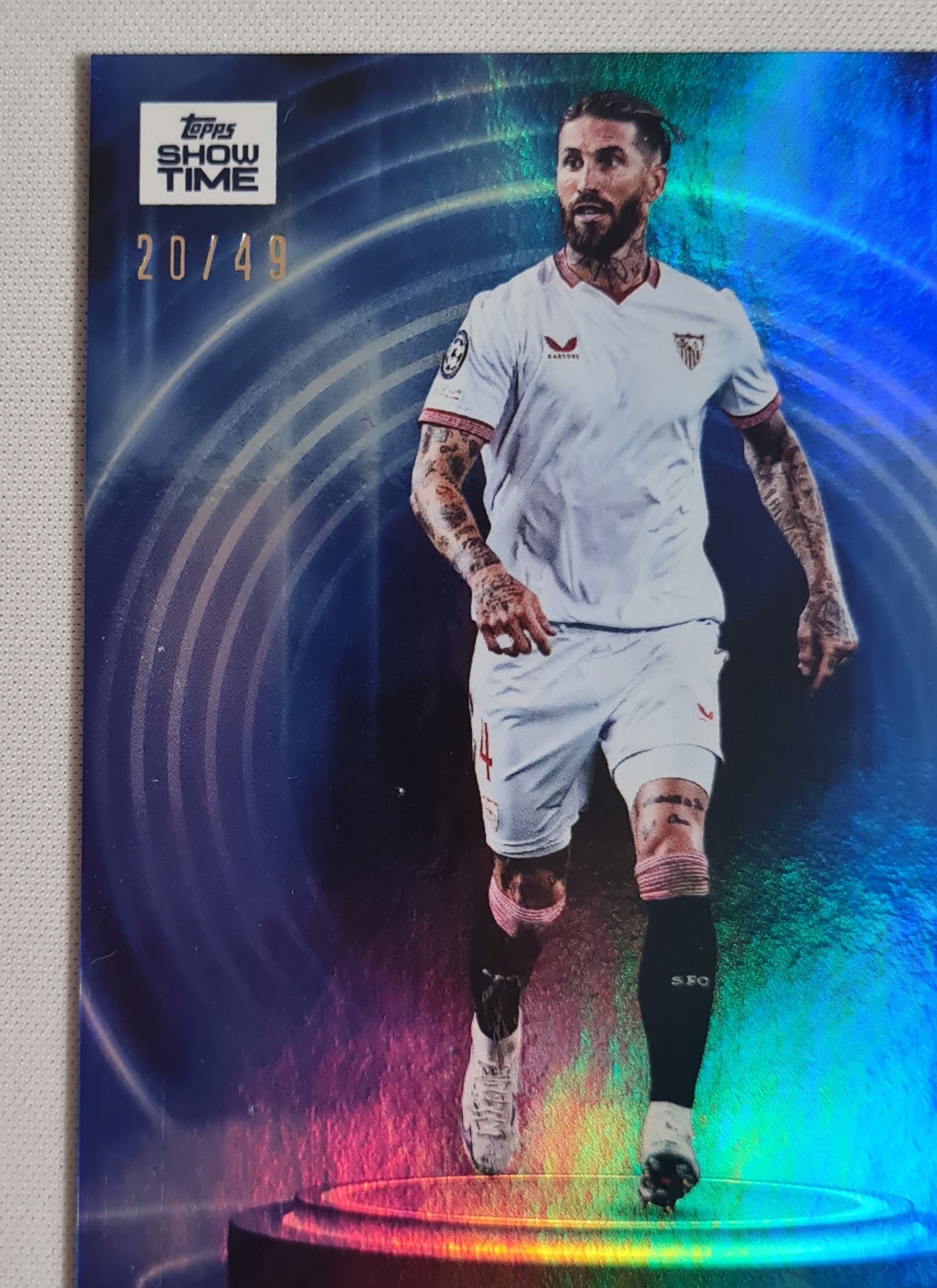 Sergio Ramos - 2024 Topps Show Time Sevilla FC CL /49 Refractor