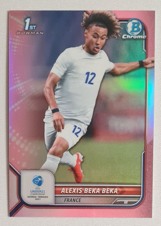 Alexis Beka Beka - 2022 Topps Chrome Bowman #114 Pink Refractor /150