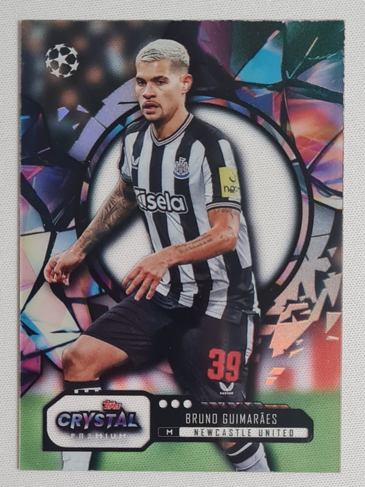 Bruno Guimaraes - 2024 Topps Newcastle United Crystal Premium #6