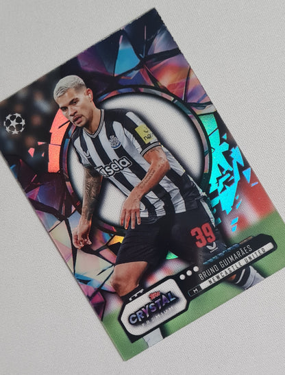 Bruno Guimaraes - 2024 Topps Newcastle United Crystal Premium #6