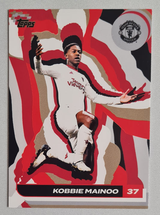 Kobbie Mainoo - 2025 Topps Official Club Product Manchester United #27