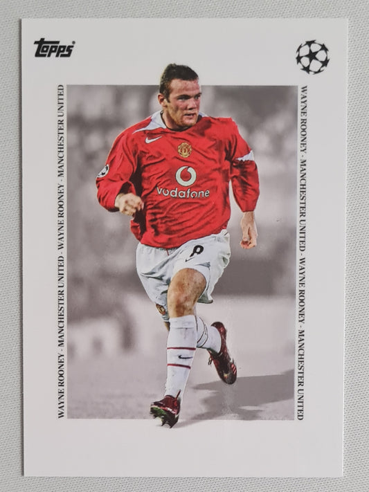 Wayne Rooney - 2025 Topps Simplicidad Manchester United CL