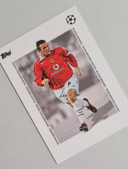 Wayne Rooney - 2025 Topps Simplicidad Manchester United CL
