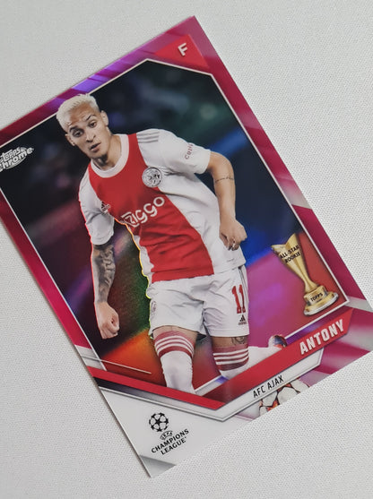 Antony - 2022 Topps Chrome Champions League AFC Ajax #31 /175 Pink