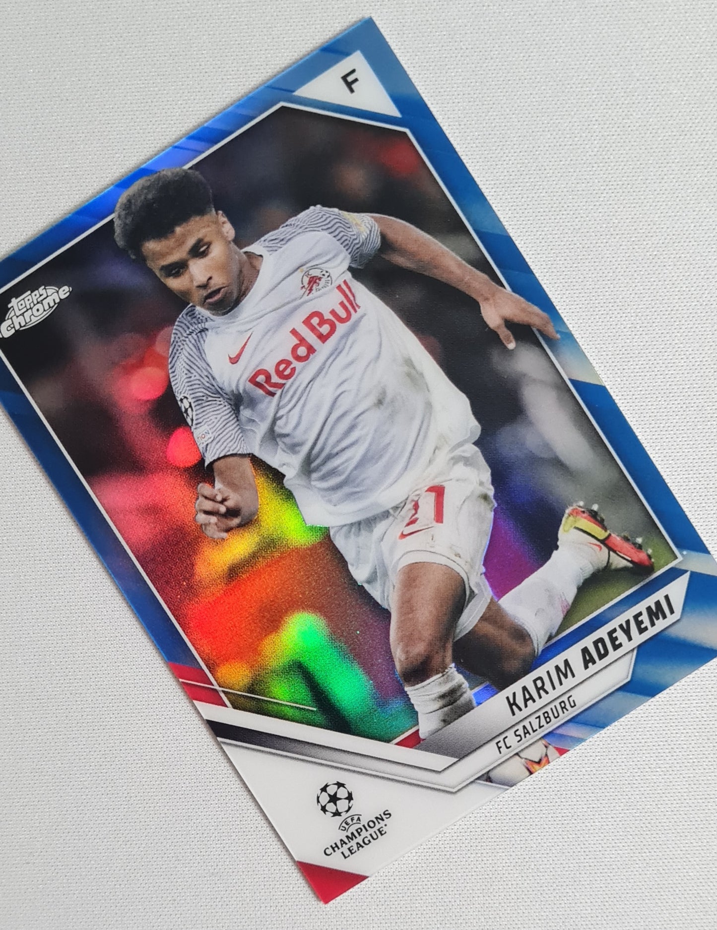 Karim Adeyemi - 2022 Topps Chrome Champions League FC Salzburg #145 /150 Blue