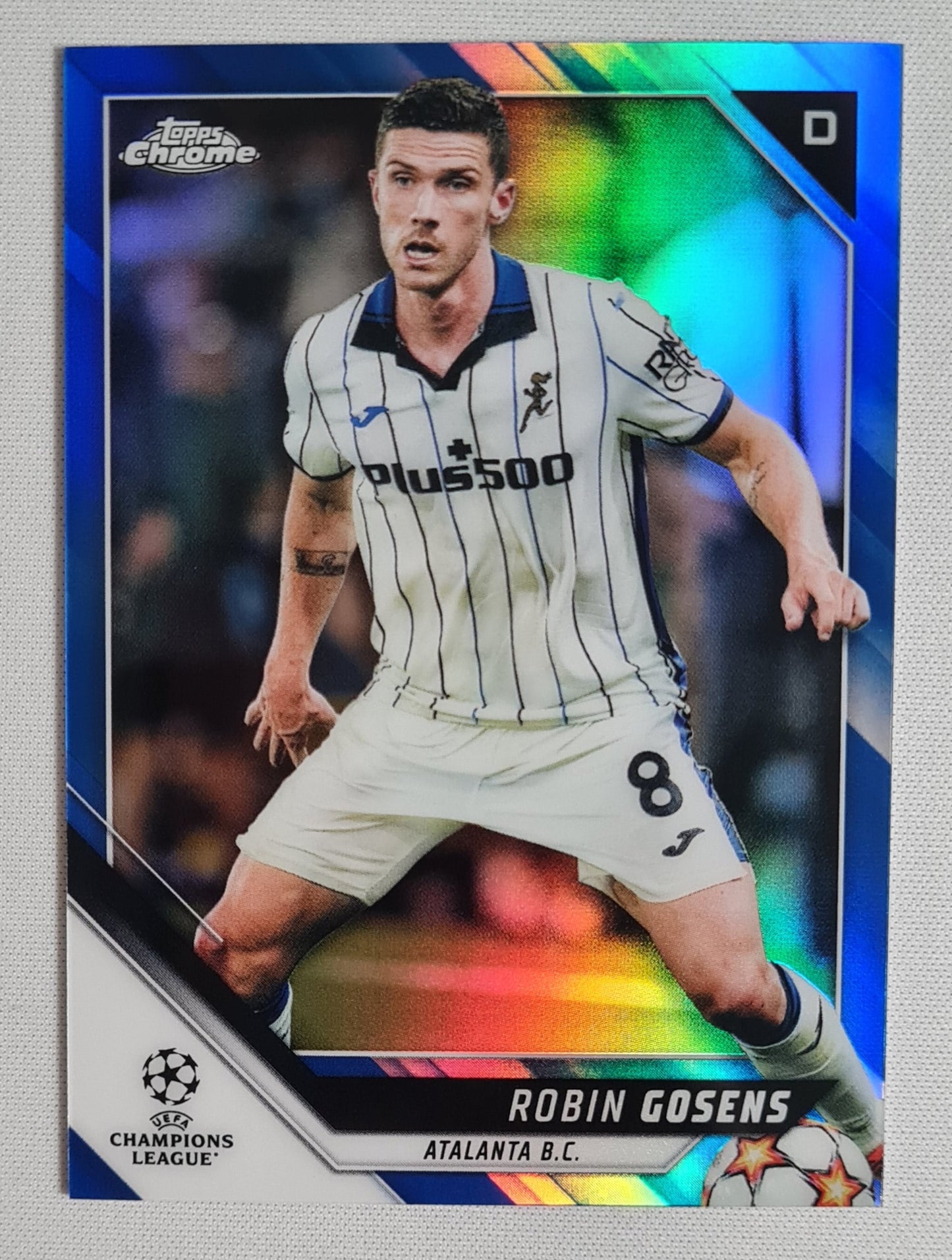 Robin Gosens - 2022 Topps Chrome Champions League Atalanta #92 /150 Blue
